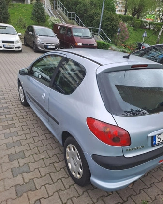 Peugeot 206 cena 5300 przebieg: 225990, rok produkcji 2005 z Żnin małe 29